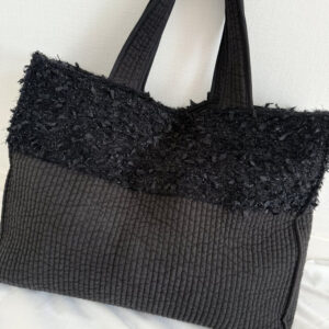 nubi doux（ヌビ・ドゥ）noir tweed grand（ノワール ツイード グラン）