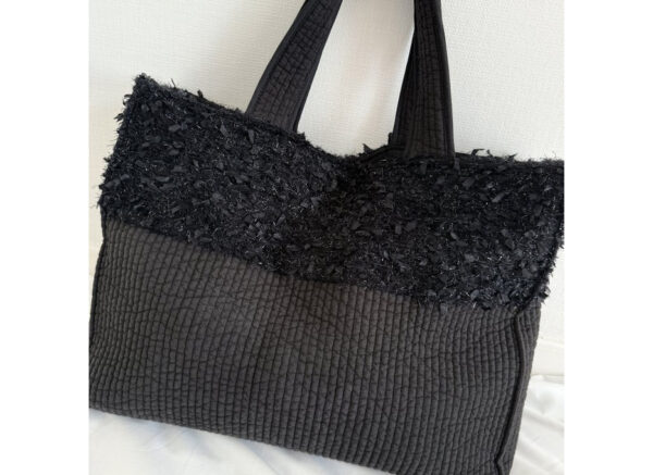 nubi doux（ヌビ・ドゥ）noir tweed grand（ノワール ツイード グラン）