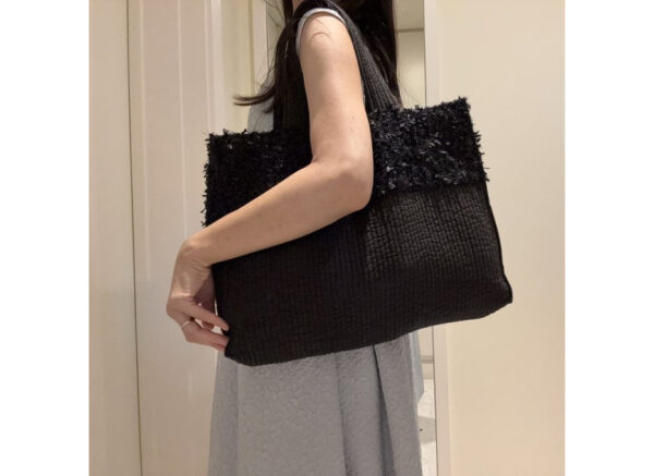 nubi doux（ヌビ・ドゥ）noir tweed grand（ノワール ツイード グラン） - 画像 (6)