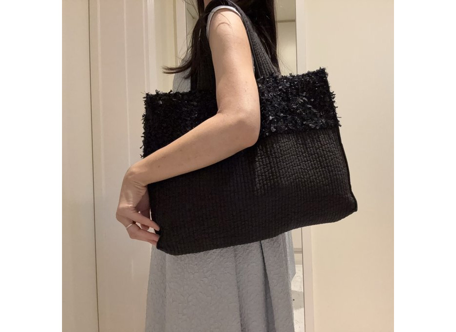 nubi doux(ヌビ・ドゥ)noir tweed grand(ノワール ツイード グラン) - 画像 (6)