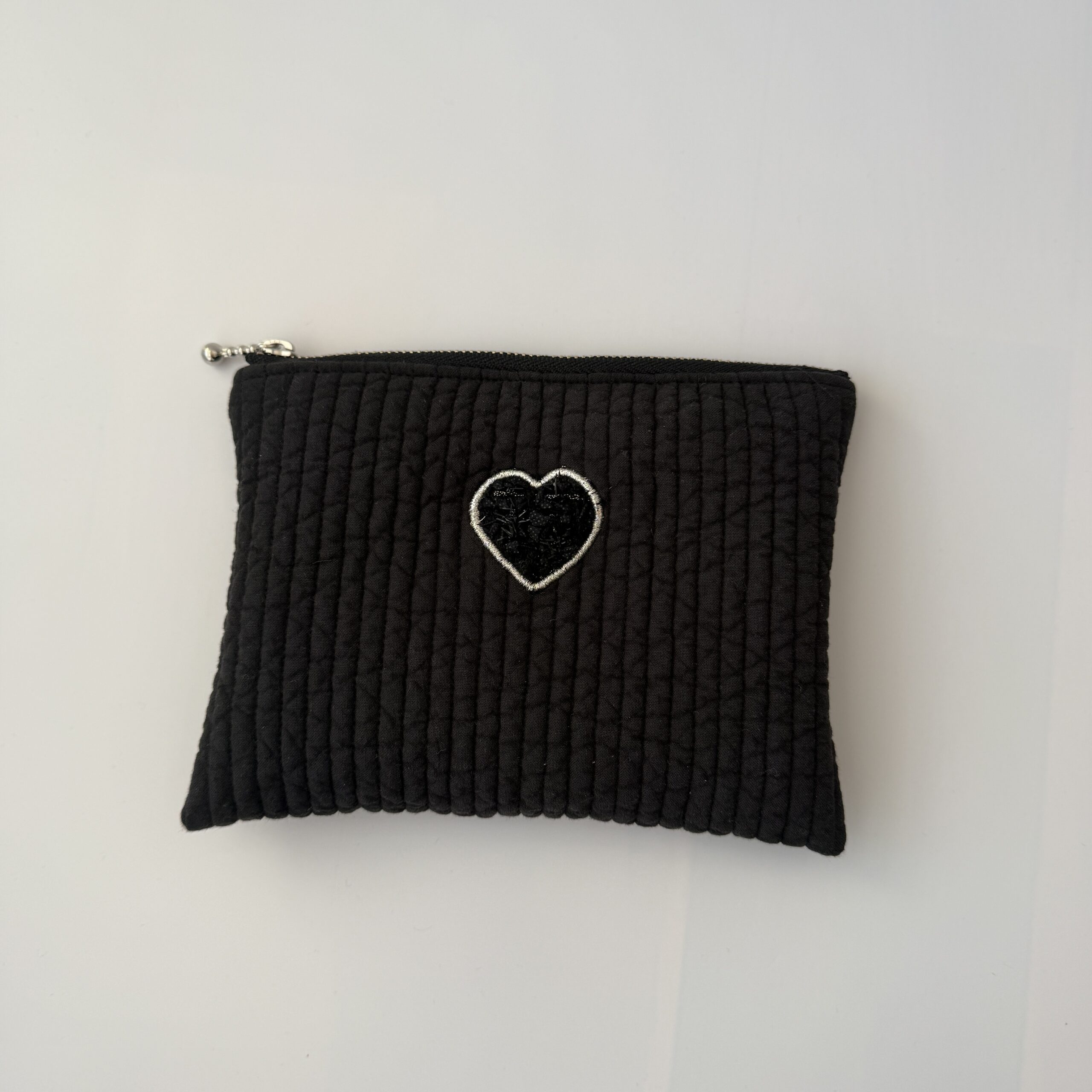 nubi heart pouch（ヌビハートポーチ）ーblack - 画像 (2)