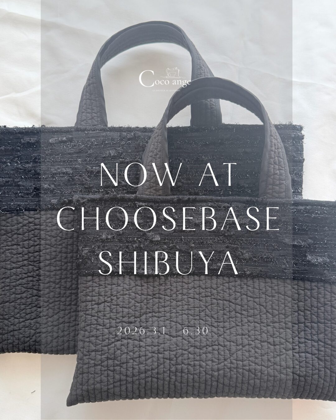 choosebase Shibuya様お取り扱いのお知らせ
